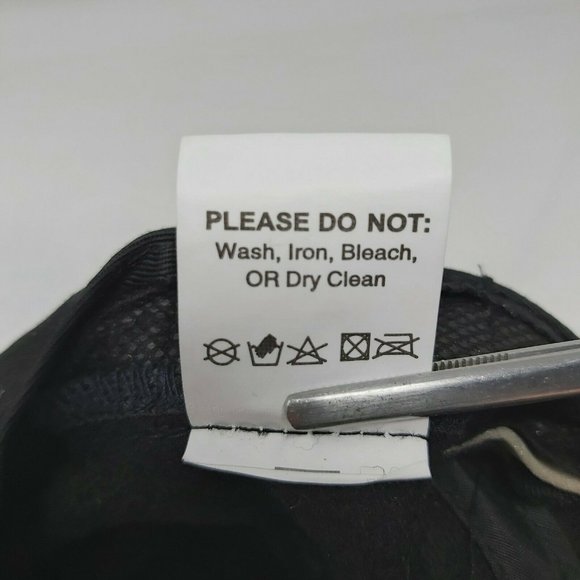 Instagram IG Leather Logo Adjustable Black Hat Cap Strapback Origaudio B12 - Picture 9 of 10